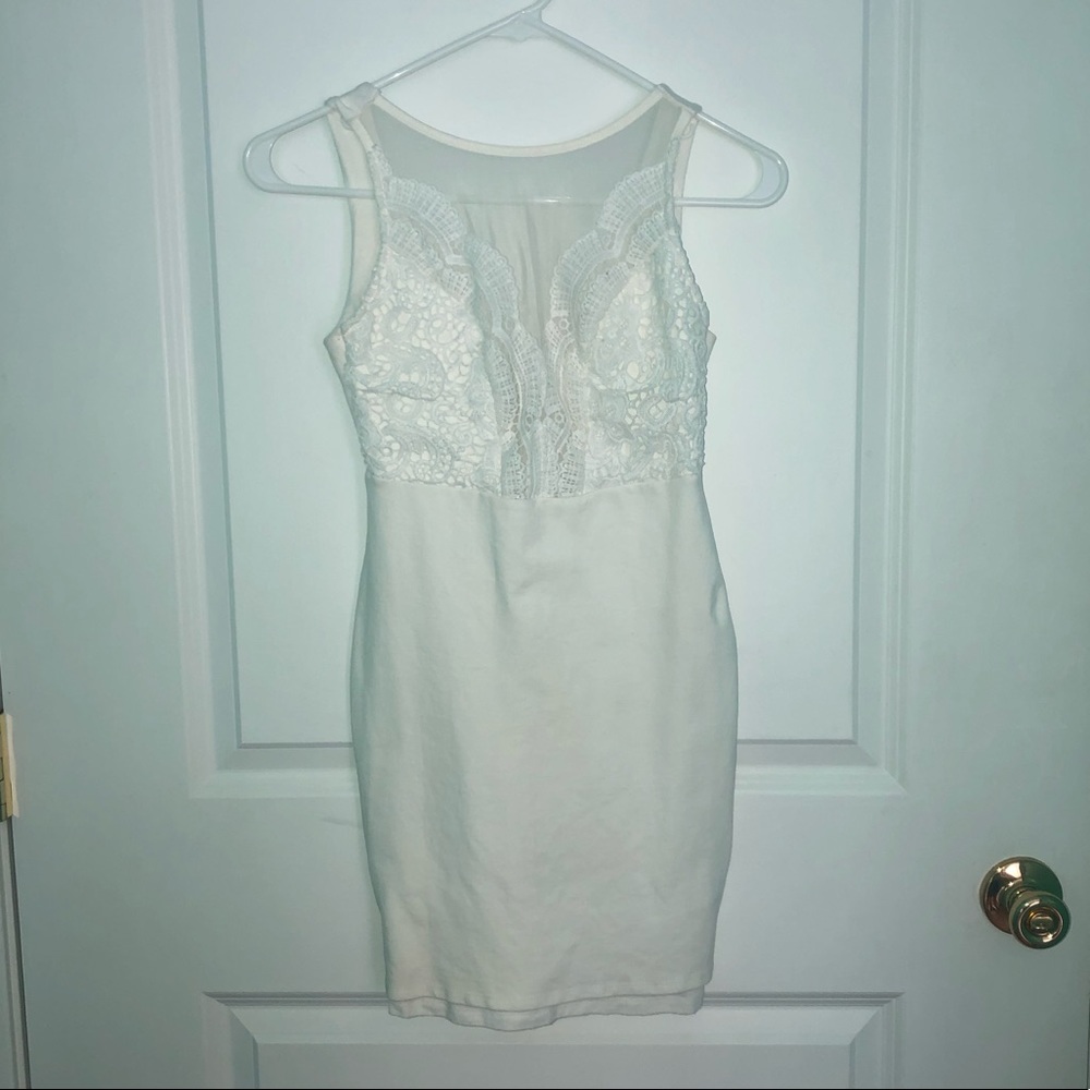 Lulus pretty detailed homecoming dress